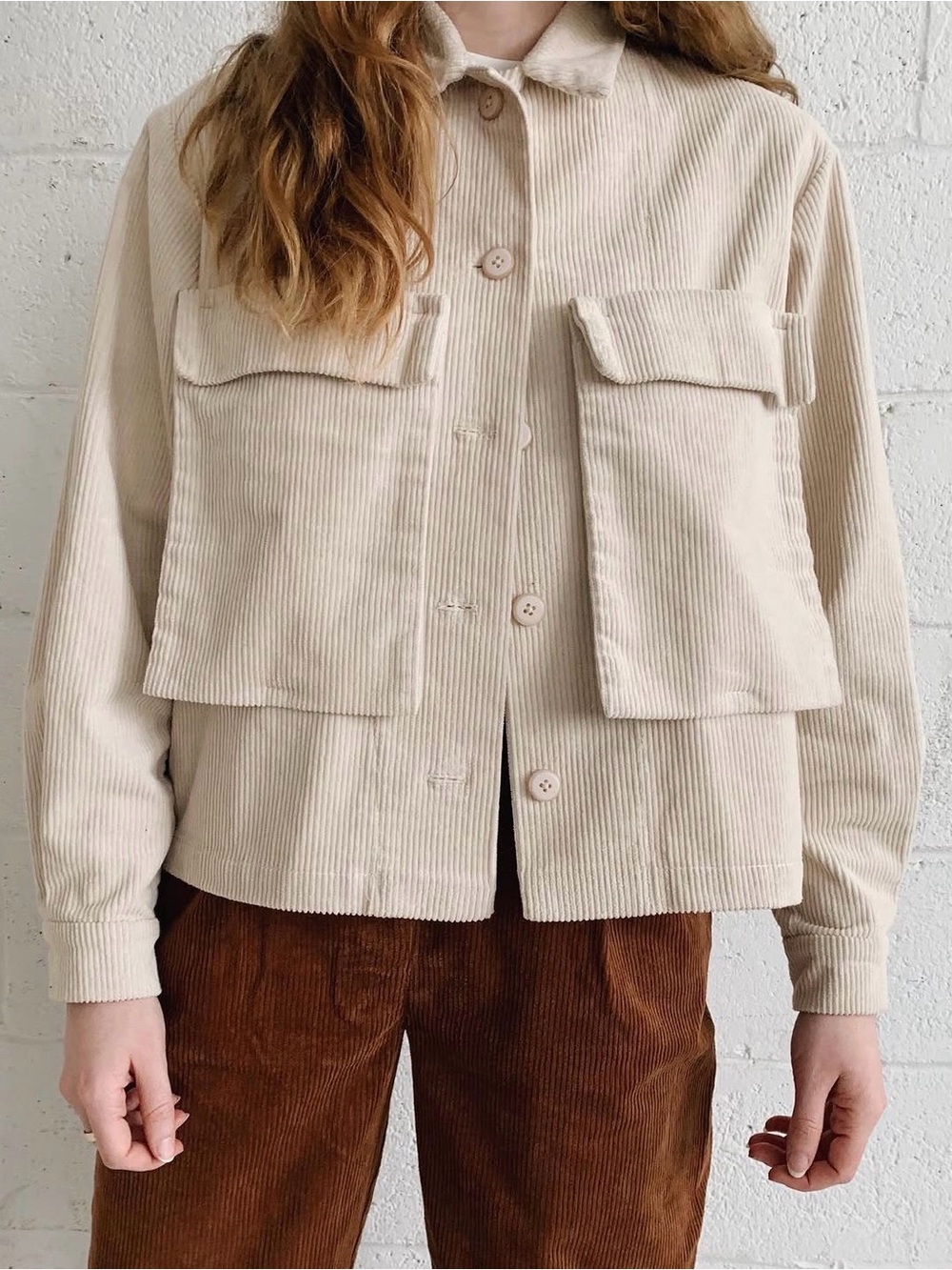 Odeyalo Atlantic Corduroy Utility Jacket